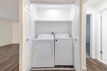 In-residence washer and dryer*